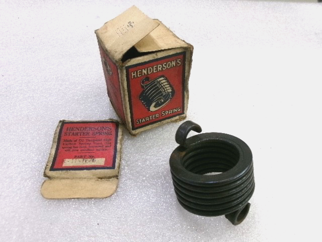 NOS R-11 H6 Bendix RH Starter Drive Spring 6.5 turns 2" OD, 1 3/8” ID 1933-34 - Bluemoon Classic Parts
