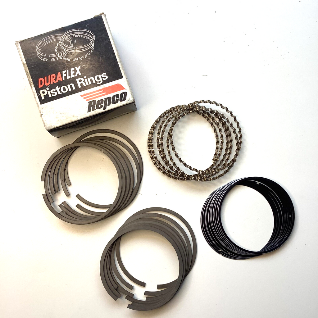 NOS PS1166 Duraflex Piston Ring Set Ford XM XP XR Bore 3.68” STD - Bluemoon Classic Parts