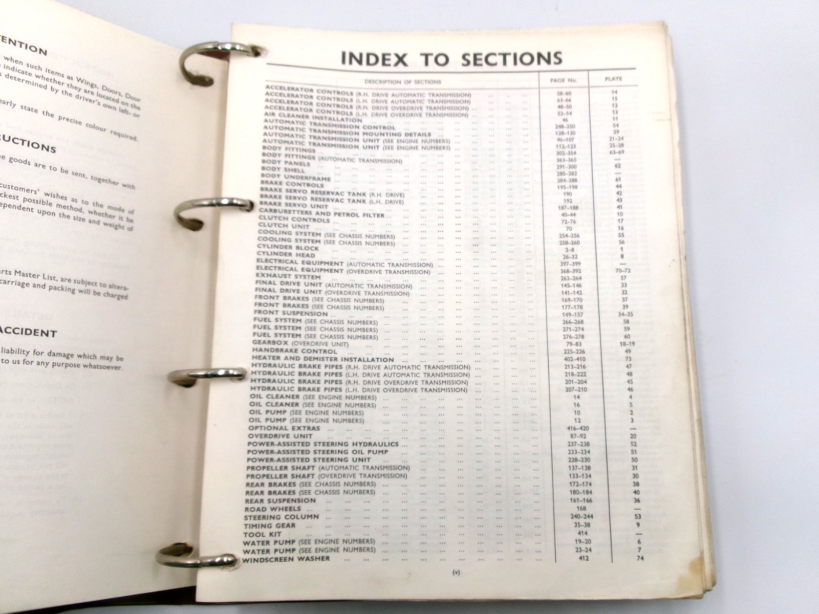 OEM Genuine Jaguar 420G Mark 10 X Spare parts Catalogue In Binder 420pp - Bluemoon Classic Parts