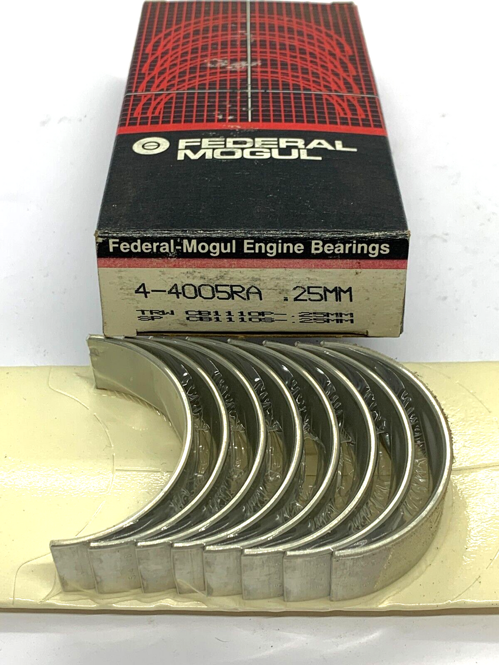 NOS CONROD Bearings 4005RA .25mm Mazda MA VB 1972 -1984 Ford 1.8 2.0 - Bluemoon Classic Parts