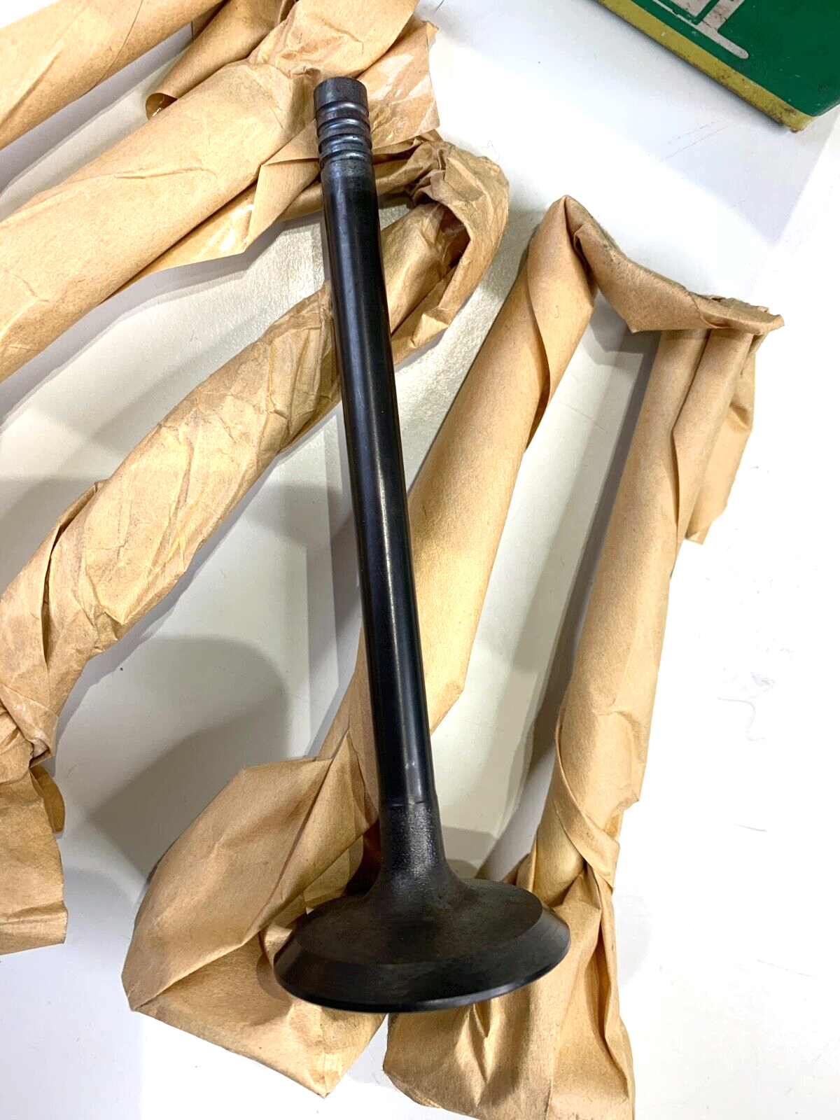 New Old Stock 'Old School' Nason Ford X Flow 6cyl Inlet Valves with black finish - Bluemoon Classic Parts