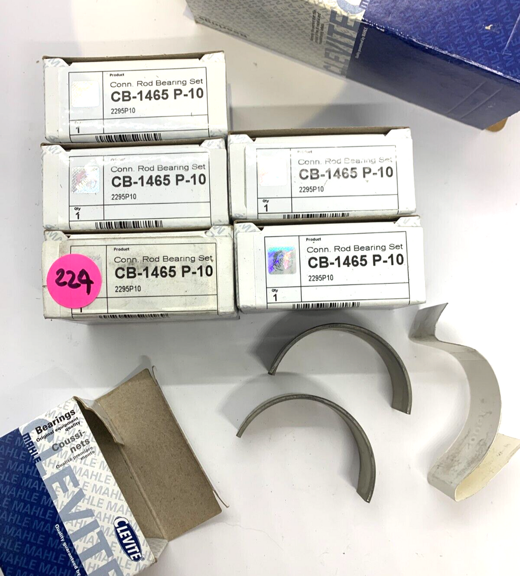 NOS Clevite CONROD Engine Bearings .010" JAGUAR 6 cyl 2483-4235cc - Bluemoon Classic Parts