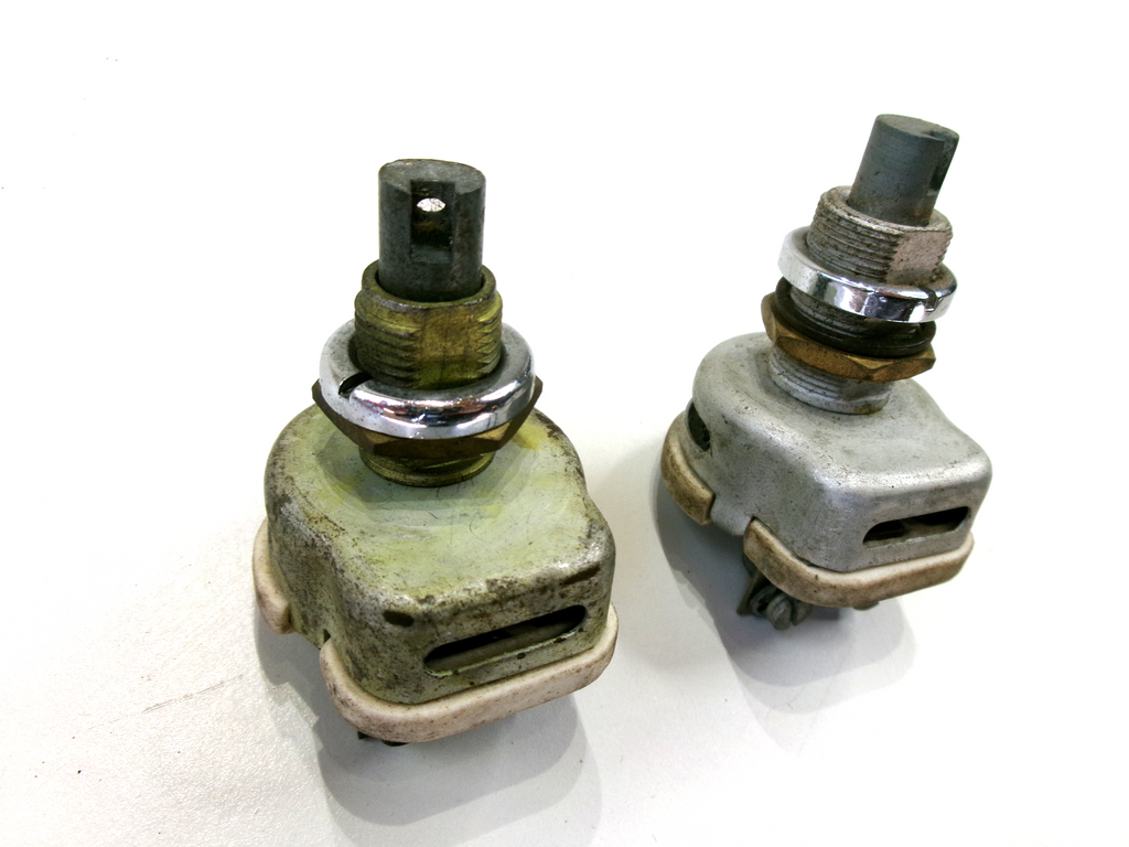 NOS Pair Lucas 78218 Panel 78262 Heater Switches Jaguar XK, Healey - Bluemoon Classic Parts