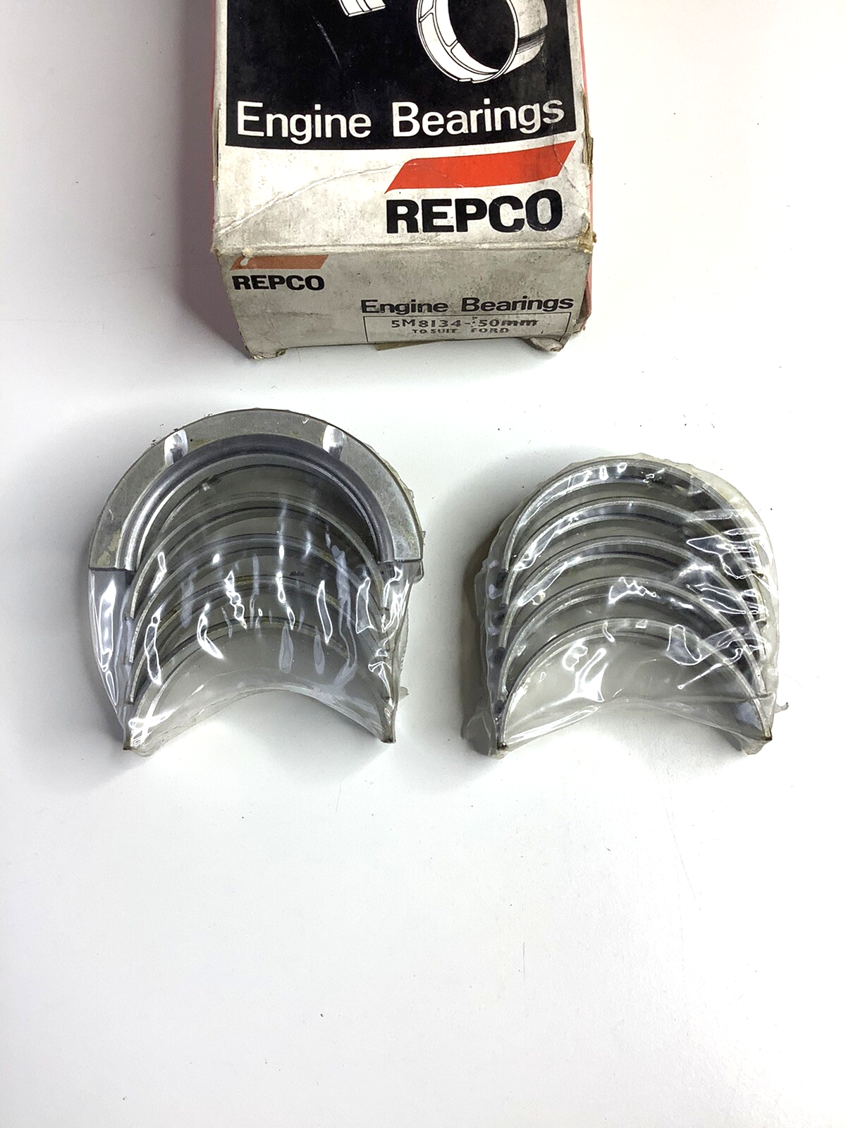 NOS 1983-1991 Mazda Capella F8 FE Main Bearing Set .50mm - Bluemoon Classic Parts