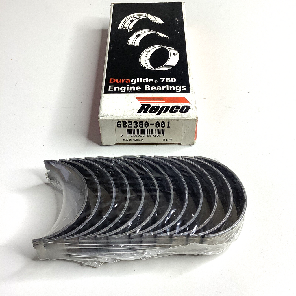 NOS Holden EH HD HK HR 149 179 161 186 Bearing Set 6B2380 .001" Undersize - Bluemoon Classic Parts