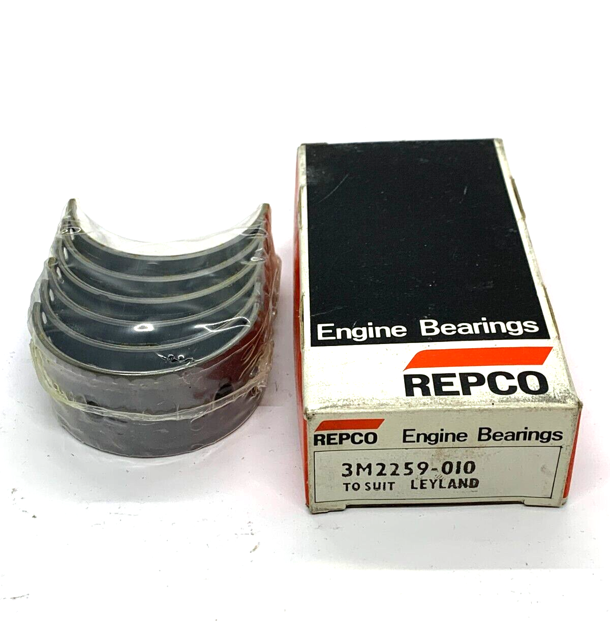 NOS Main Bearings 3M2259 .010" Leyland - Bluemoon Classic Parts