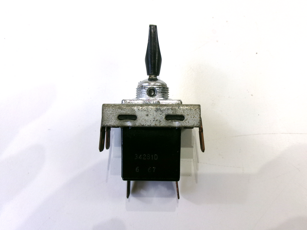 NOS Lucas 34281 57SA 3 pos. Headlight Toggle switch - Bluemoon Classic Parts