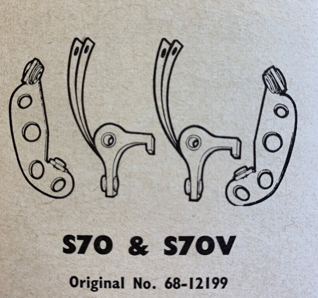 NOS Contact Set S70 for ALL V8 Ford cars and trucks 1938-1948
