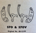 NOS Contact Set S70 for ALL V8 Ford cars and trucks 1938-1948