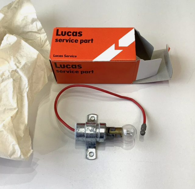 2 x Lucas NOS L519 54121 Boot Lamp Assembly Switch For Jaguar Daimler Rover