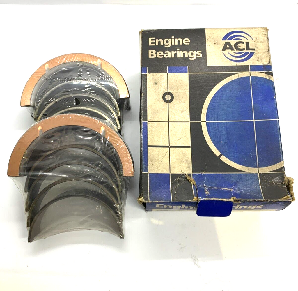 Ford Y Block Main Bearings 5M1122 by ACL STD for 1954 Ford Y Block 'V-161' 256 cui Engine - Bluemoon Classic Parts