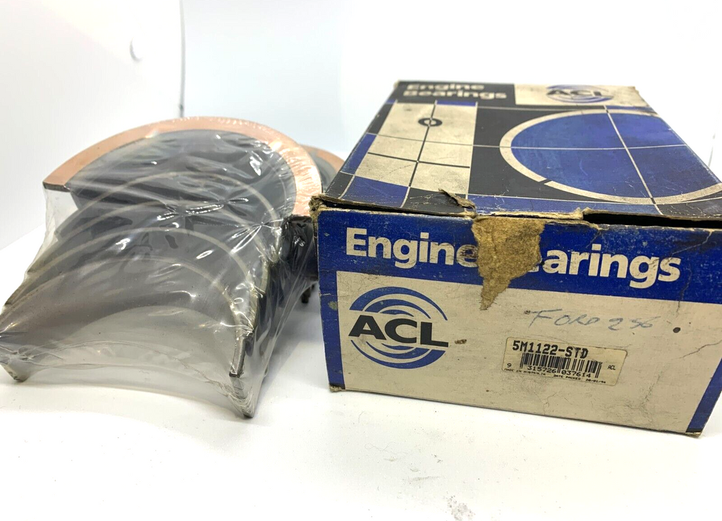 Ford Y Block Main Bearings 5M1122 by ACL STD for 1954 Ford Y Block 'V-161' 256 cui Engine - Bluemoon Classic Parts
