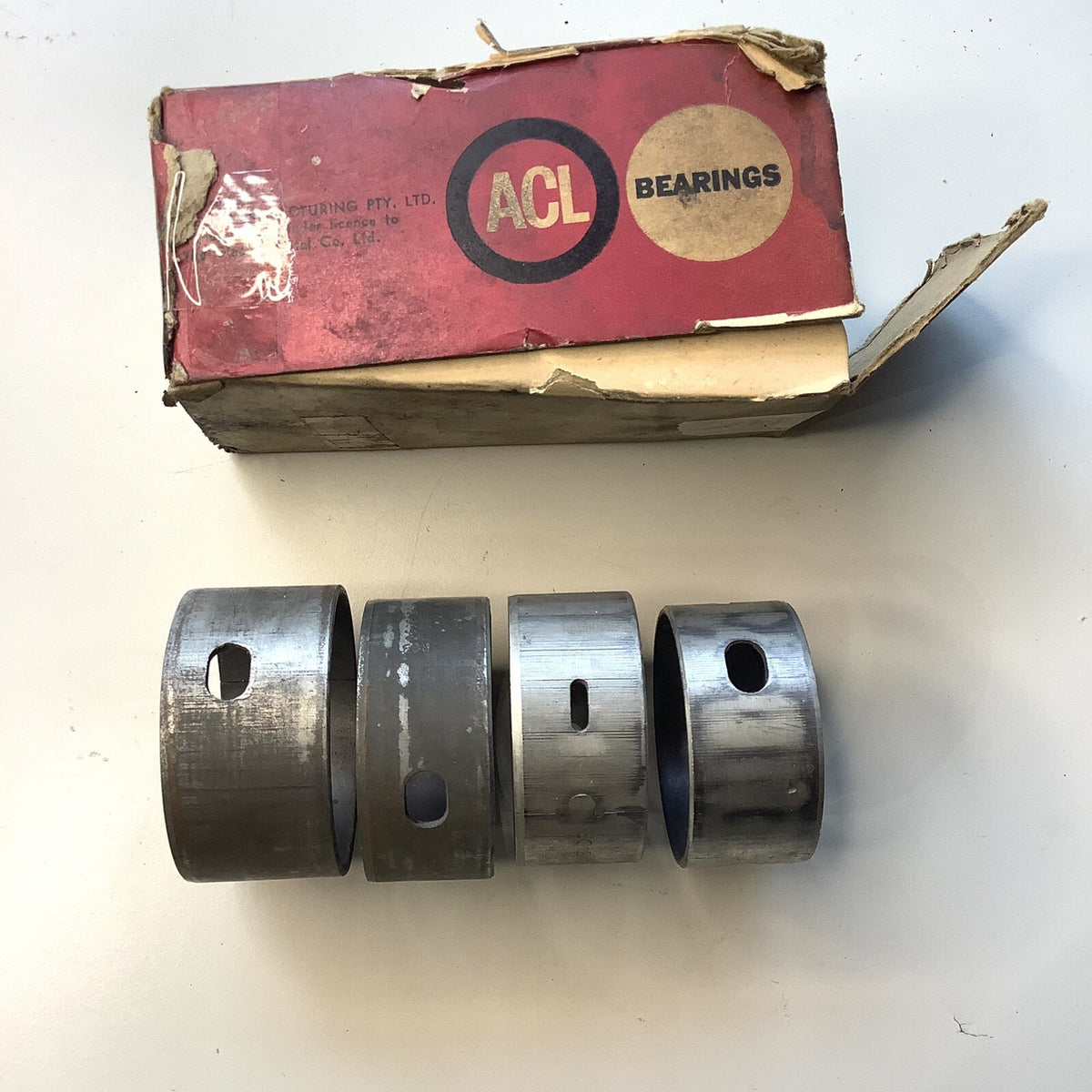 NOOS ACL Camshaft Bearing Set +.010” Chevrolet Truck Master GA HA JA KA-H AH BH - Bluemoon Classic Parts