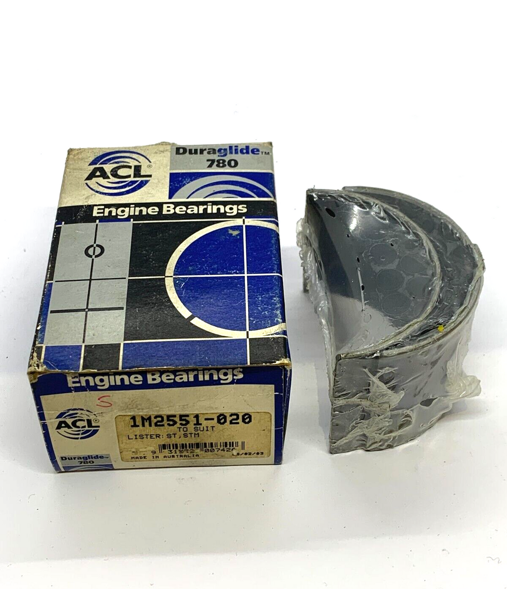 NOS ACL Sealed Main Bearings 1M2551 .020 Suits Lister Engine ST STM - Bluemoon Classic Parts