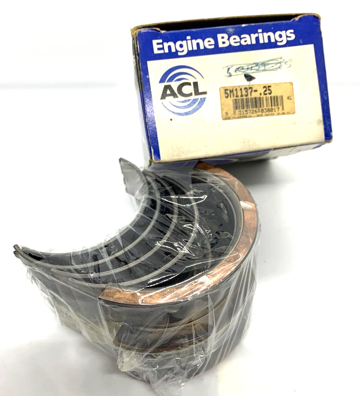 NOS Main Bearings 5M1137 .25 Mitsubishi 4G52-4G54 SOHC Astron & Chrysler K Hemi - Bluemoon Classic Parts