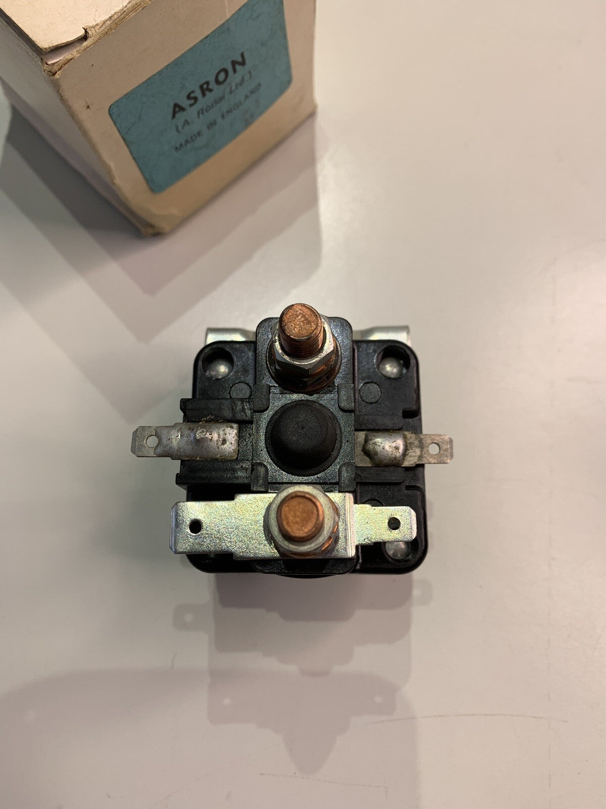 NOS 4ST Solenoid Starter Switch Equiv 76766 Made In England Triumph Mini Rolls - Bluemoon Classic Parts