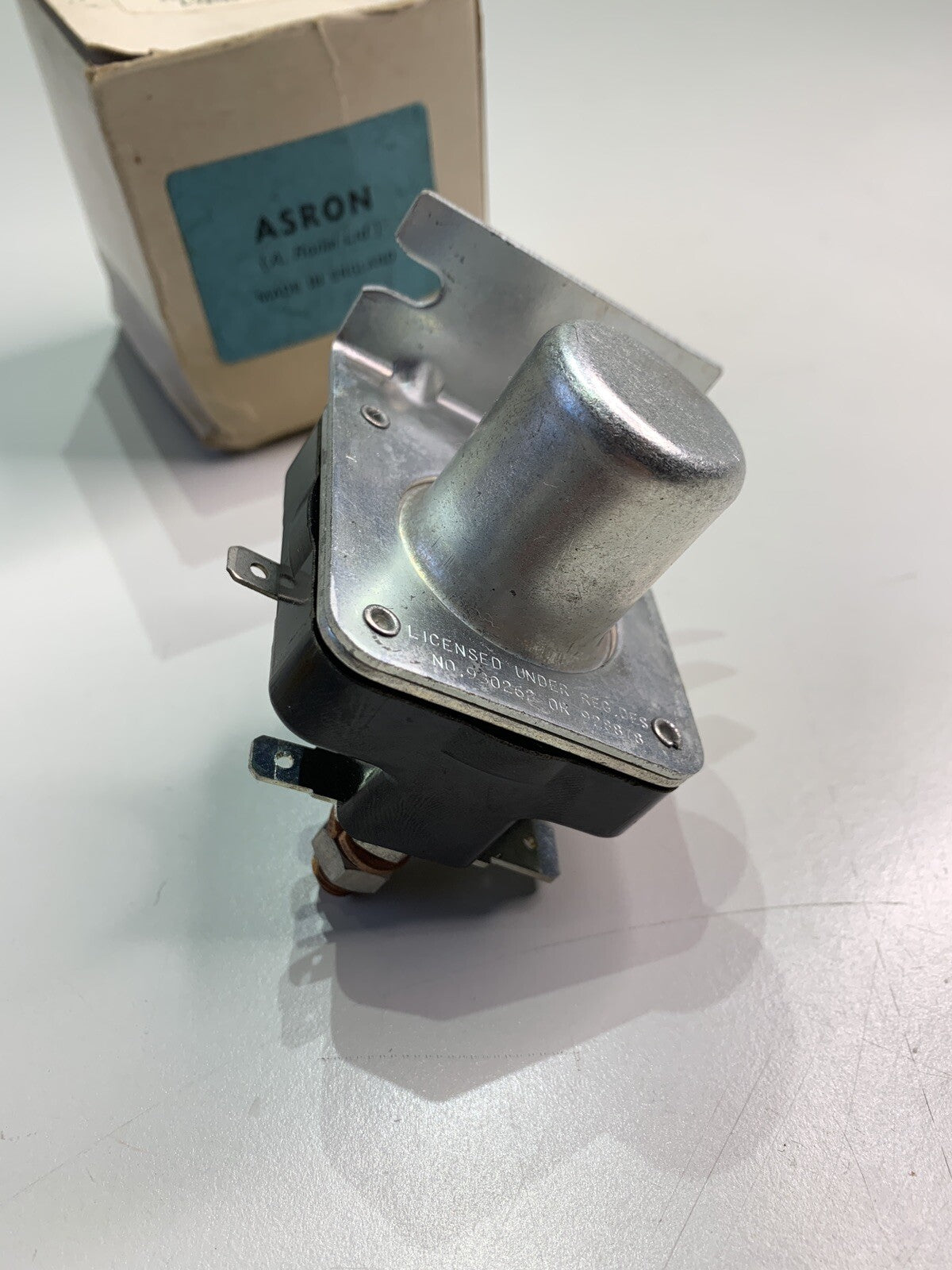 NOS 4ST Solenoid Starter Switch Equiv 76766 Made In England Triumph Mini Rolls - Bluemoon Classic Parts