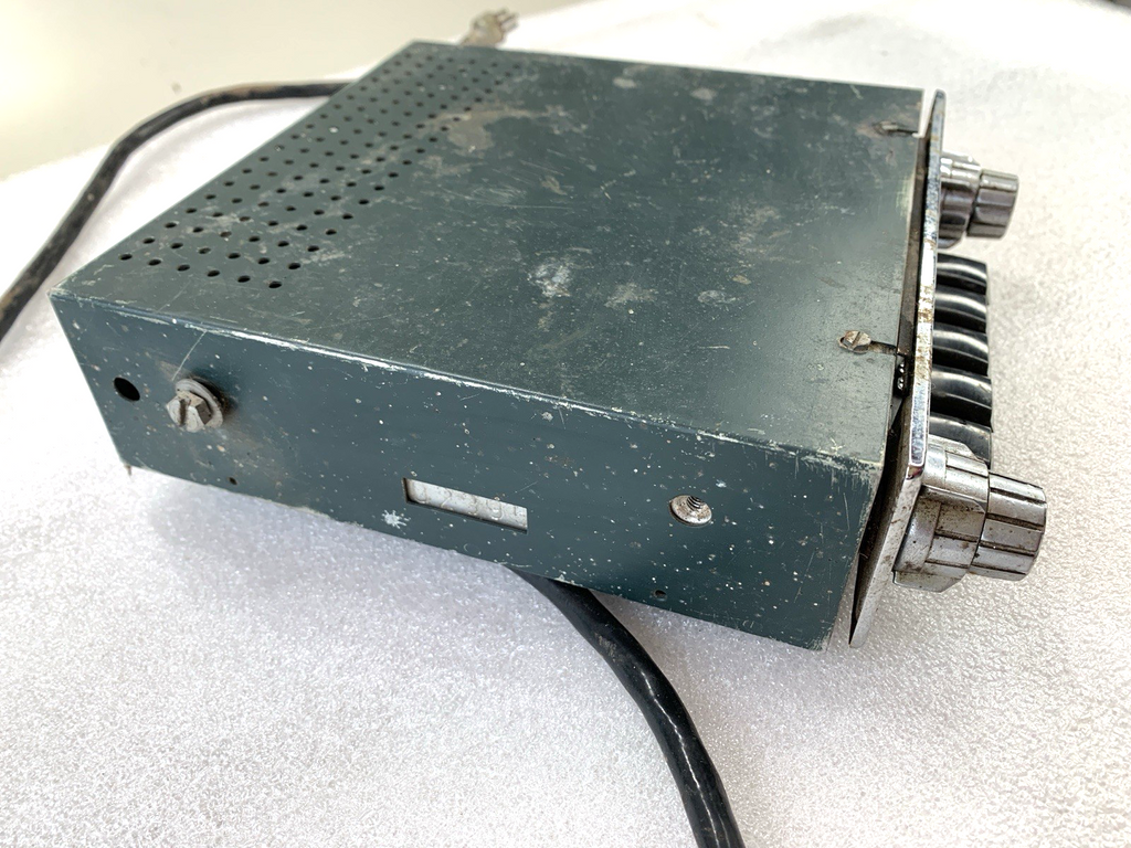 1960s HMV 502TA De Luxe Push Button Car Radio Complete, Used & Untested - Bluemoon Classic Parts