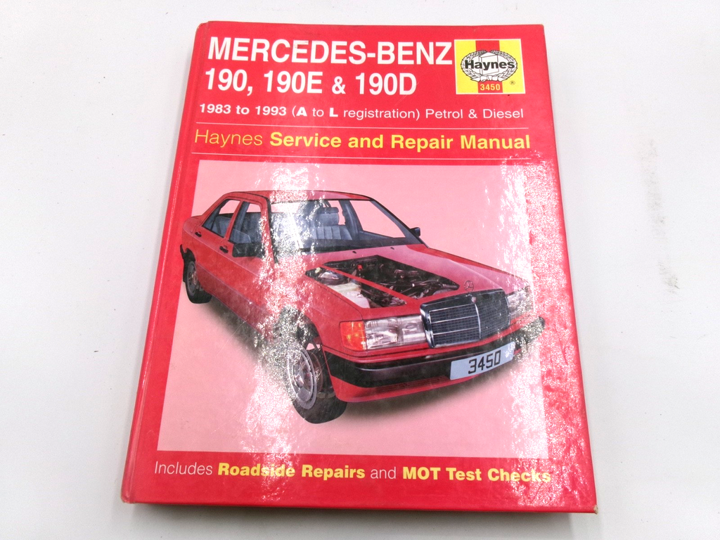 Haynes 1983-1993 Mercedes 190 190E 190D Service & Repair Manual - Bluemoon Classic Parts