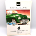 Moss 1953-1967 Triumph TR Sportscars Parts Catalogue - Bluemoon Classic Parts