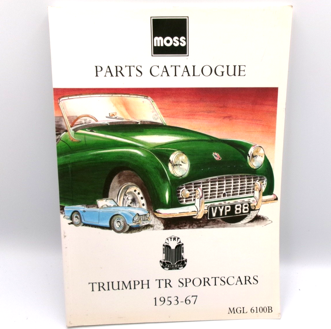 Moss 1953-1967 Triumph TR Sportscars Parts Catalogue - Bluemoon Classic Parts