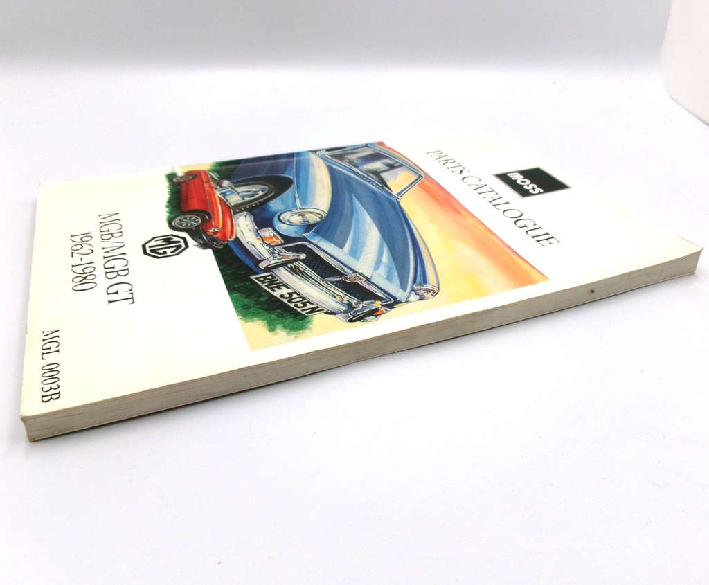 Moss 1962-1980 MGB MGB GT Sprite Midget Parts Catalogue - Bluemoon Classic Parts