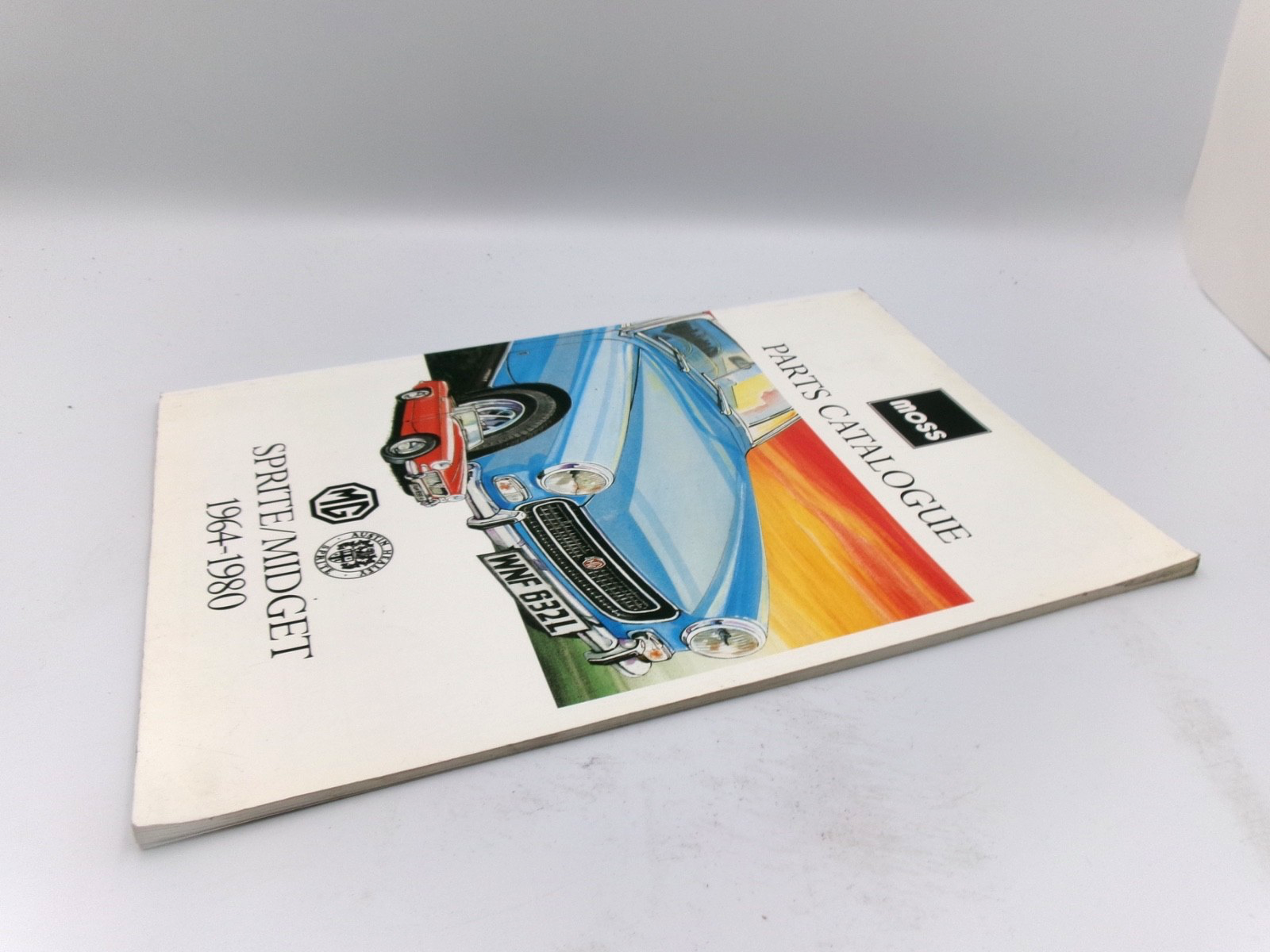Moss 1964-1980 Austin Healey Sprite MG Midget Parts Catalogue - Bluemoon Classic Parts