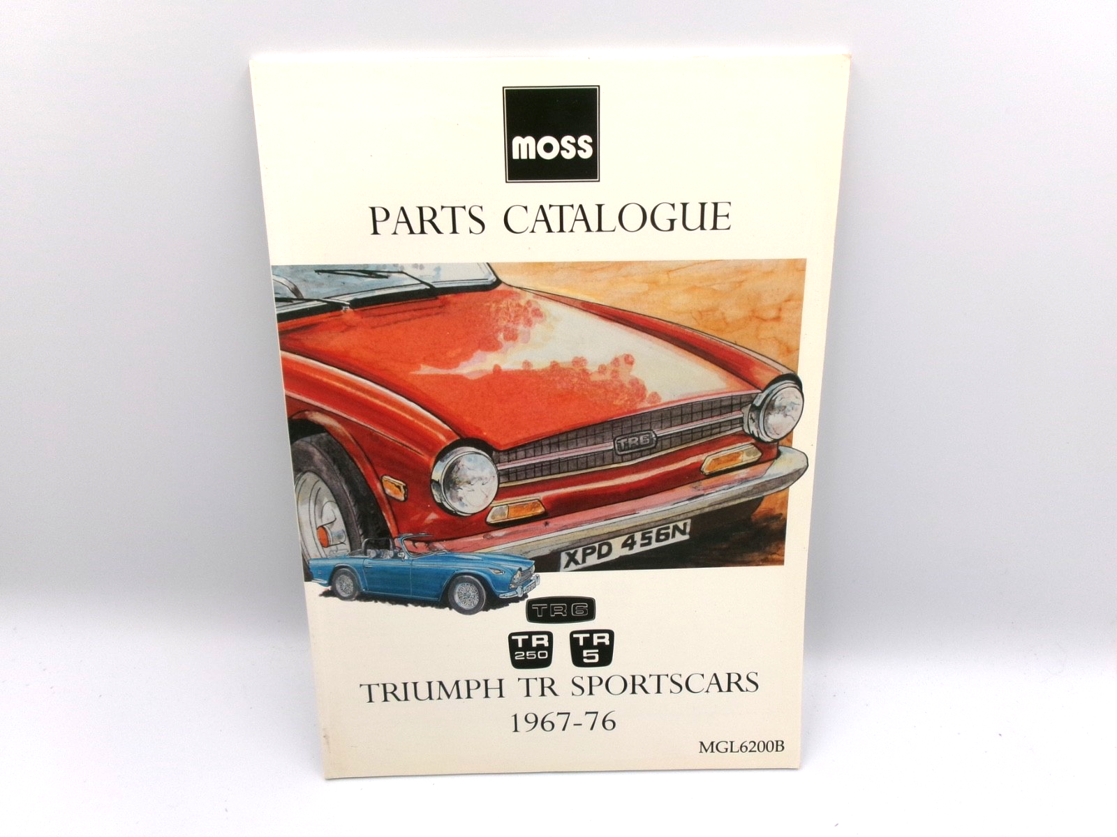 Moss 1967-1976 Triumph TR Sportscars Parts Catalogue - Bluemoon Classic Parts