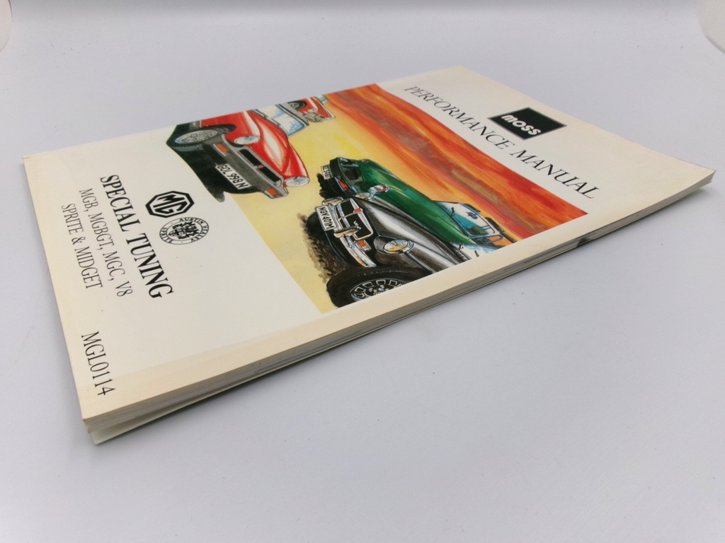 Moss MGB MGBGT MGC V8 Sprite and Midget Performance Tuning Manual - Bluemoon Classic Parts