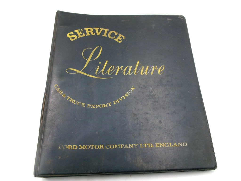 OEM 1962 Genuine Ford Consul 4 cyl OHV Service Technical Service Bulletins - Bluemoon Classic Parts