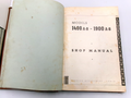 OEM Genuine 1950-1959 Fiat 1400 A-B and 1900 A-B Sedan Workshop Manual 300 pages - Bluemoon Classic Parts