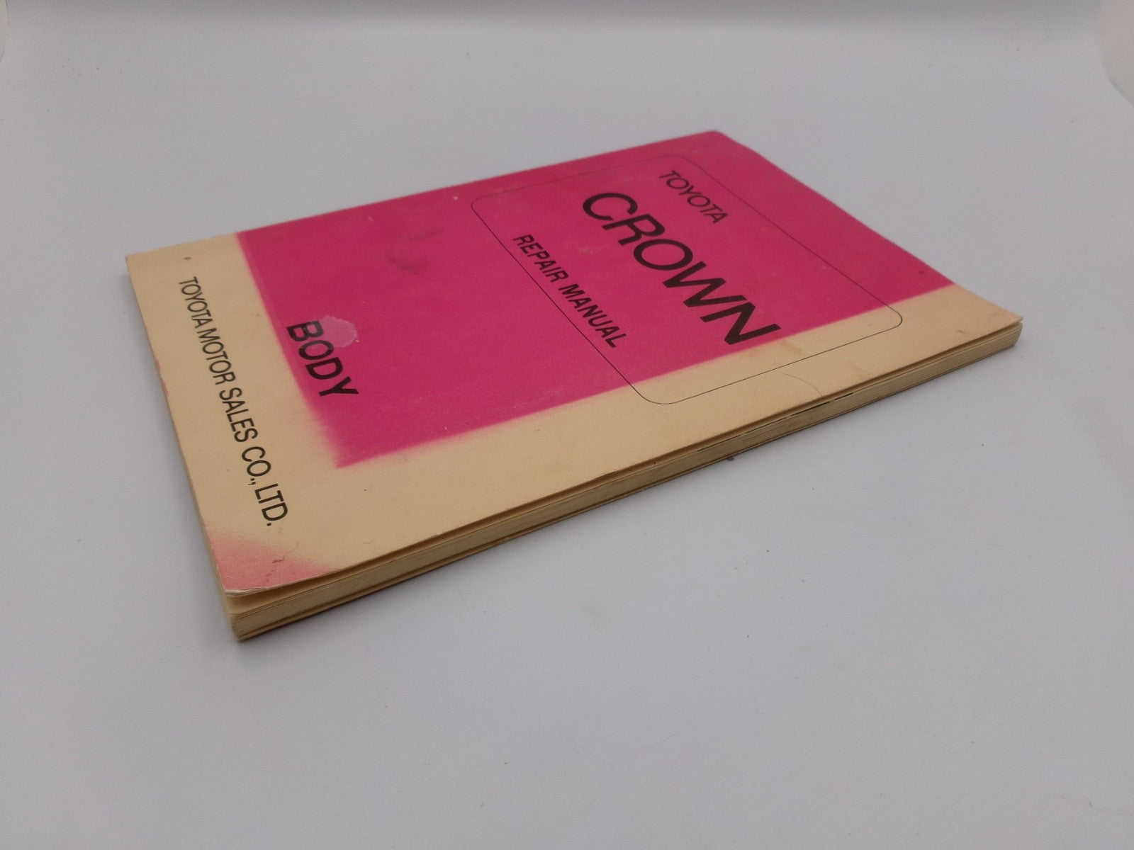 OEM Genuine 1973-75 Toyota Crown SE 2600 MS65 BODY & ELECTRICAL Repair Manual - Bluemoon Classic Parts