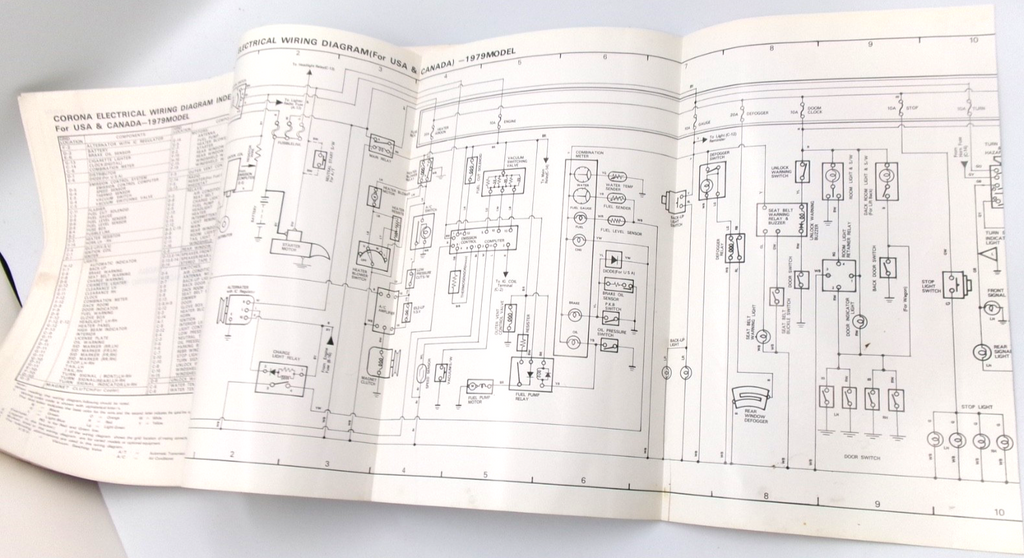 OEM Genuine 1978 on Toyota Corona RT130 RT132 RT134 TT132 Body Repair Manual - Bluemoon Classic Parts