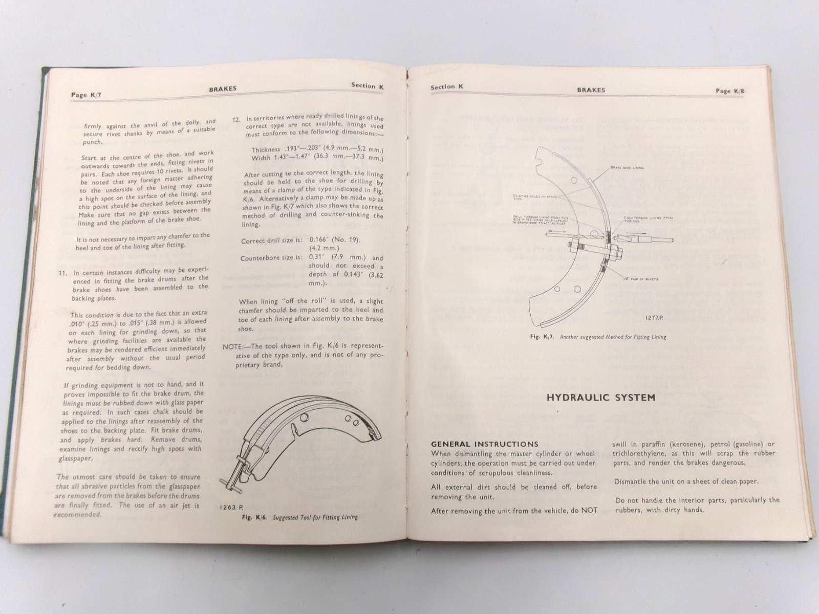 OEM Hillman 1948-1951 Minx Mark III IV V Workshop Manual, w/ Colour Lube Chart - Bluemoon Classic Parts