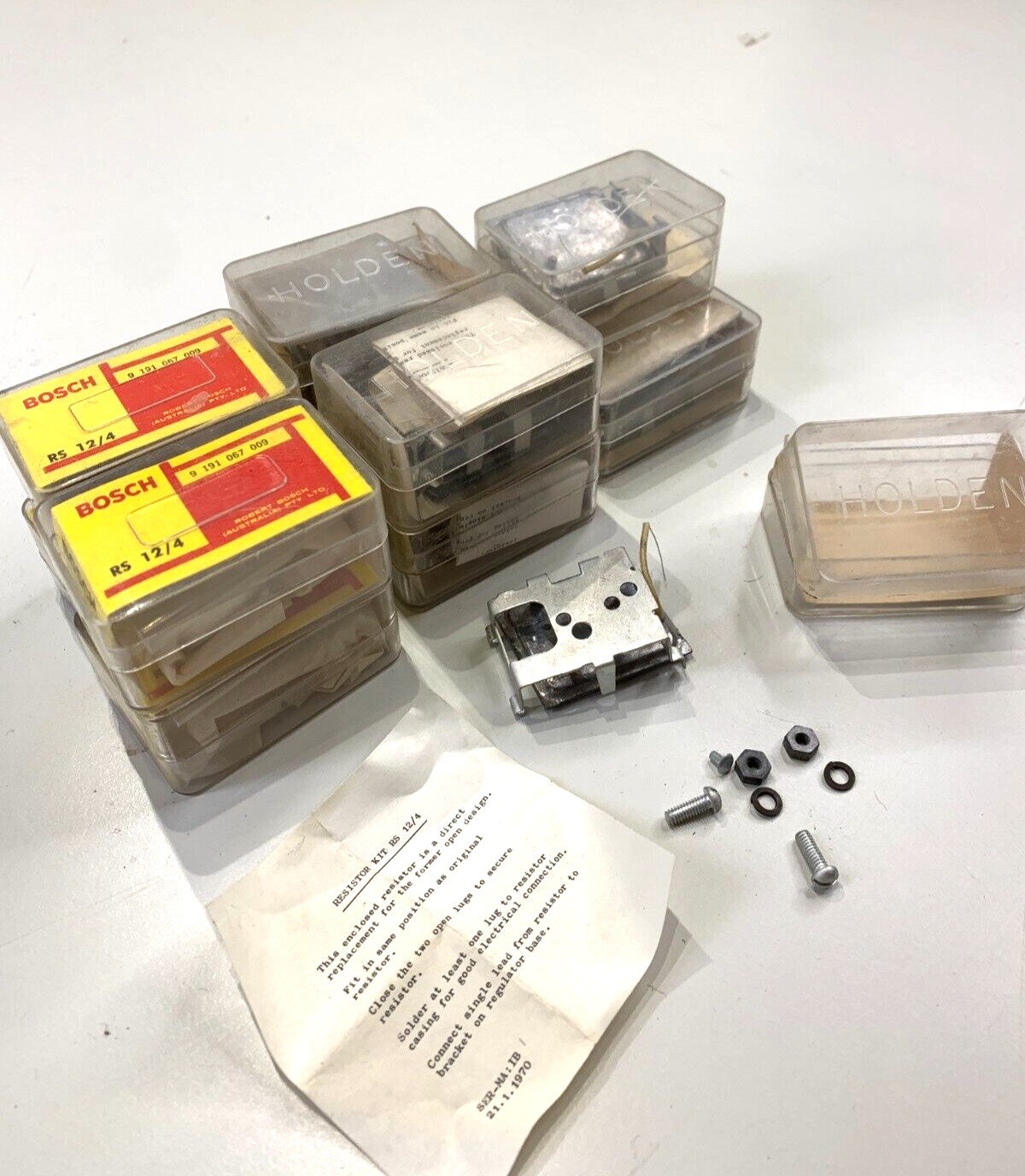 Holden EH Bosch RS 12/4 9191067009 Resistance Regulator Kit Holden 7430225 - Bluemoon Classic Parts