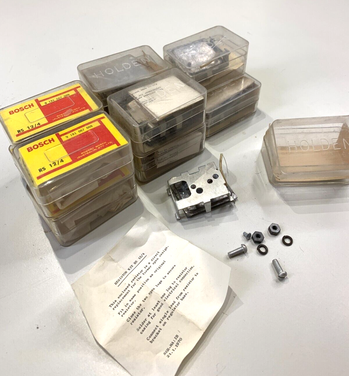 Holden EH Bosch RS 12/4 9191067009 Resistance Regulator Kit Holden 7430225 - Bluemoon Classic Parts