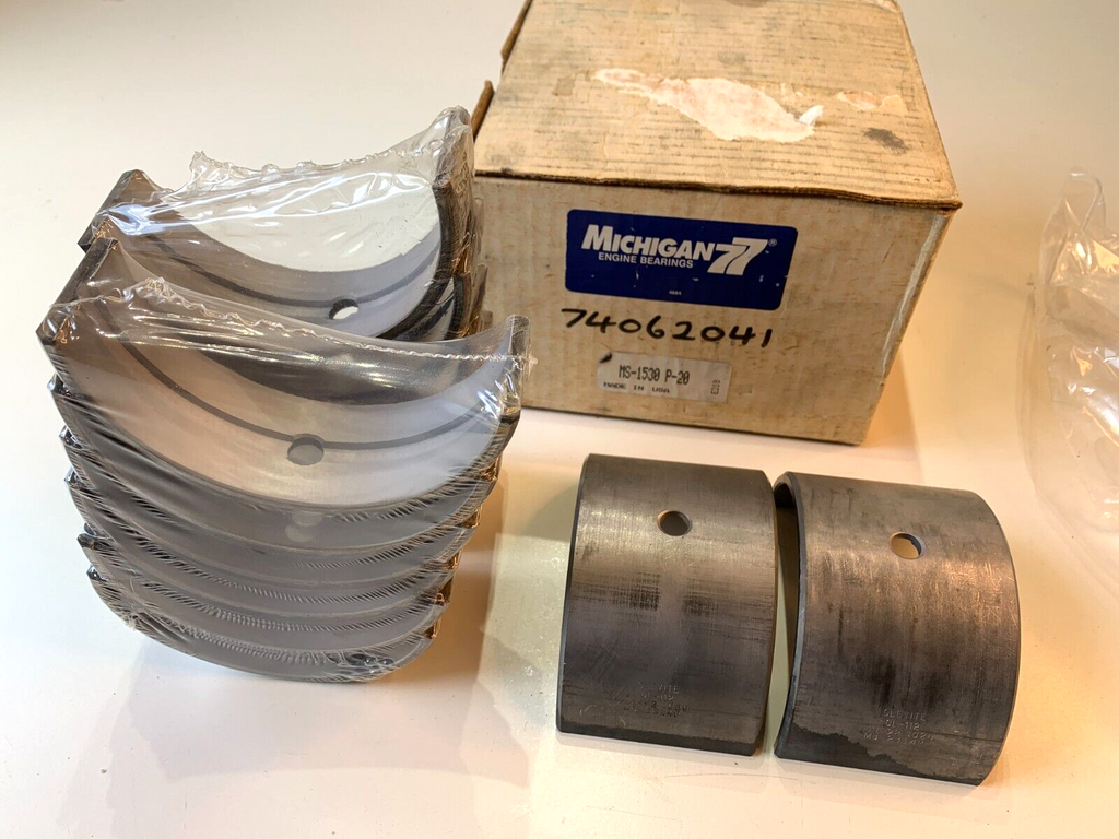 Clevite Main Bearings Set CL-112 74062401 MS-1530 +.020" Oversize - Bluemoon Classic Parts
