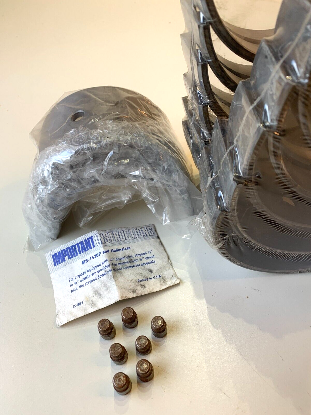 Clevite Main Bearings Set CL-112 74062401 MS-1530 +.020" Oversize - Bluemoon Classic Parts