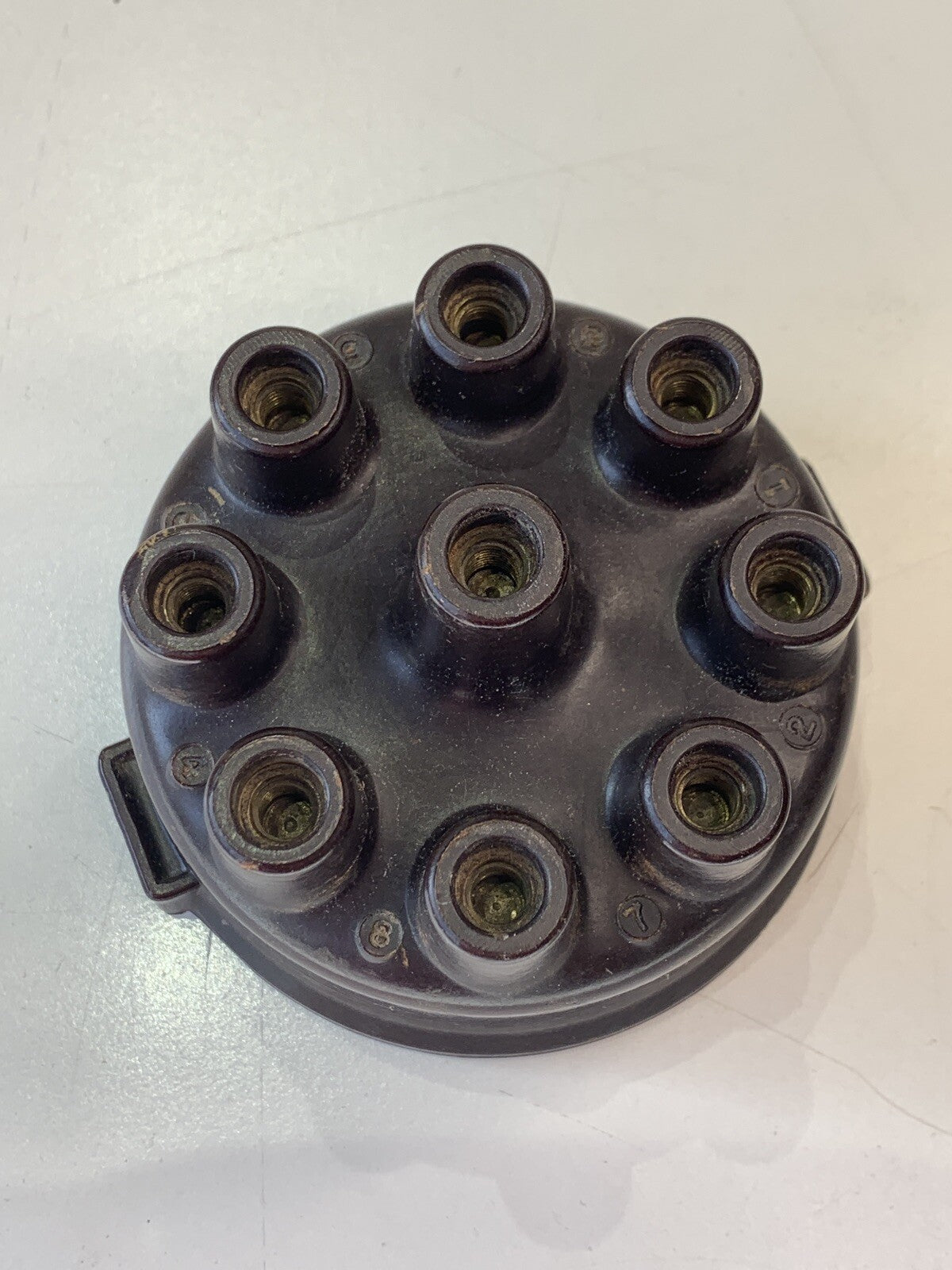 NOS OEM Delco Remy GD91 Distributor Cap 8cyl 1940- Pontiac Packard Buick - Bluemoon Classic Parts