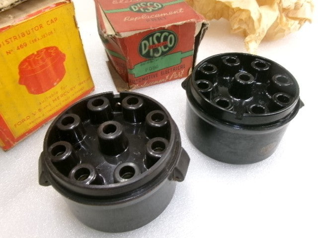 NOS Distributor Cap FO86 suits 1946-48 Ford and Mercury V8 models 51A 59A 6A - Bluemoon Classic Parts