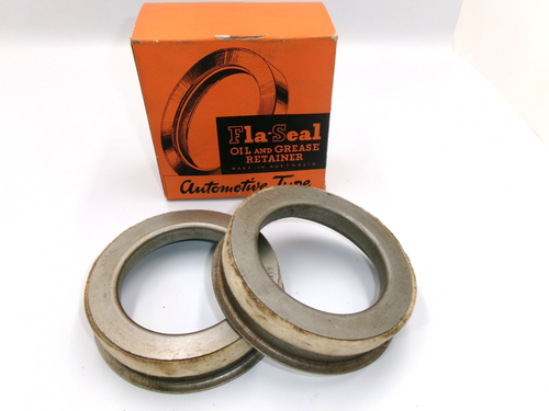 NOS 1937-39 CHEVROLET HL GMC Trucks Outer Rear Hub Seals - One Pair - Bluemoon Classic Parts