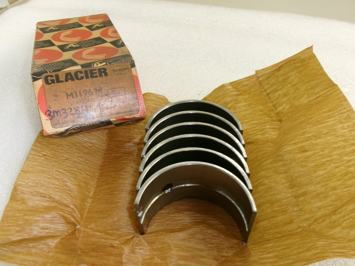 NOS MAIN Bearings .050 3M3284 Standard, Leyland Van 15 20 cwt Massey Ferguson 35 - Bluemoon Classic Parts