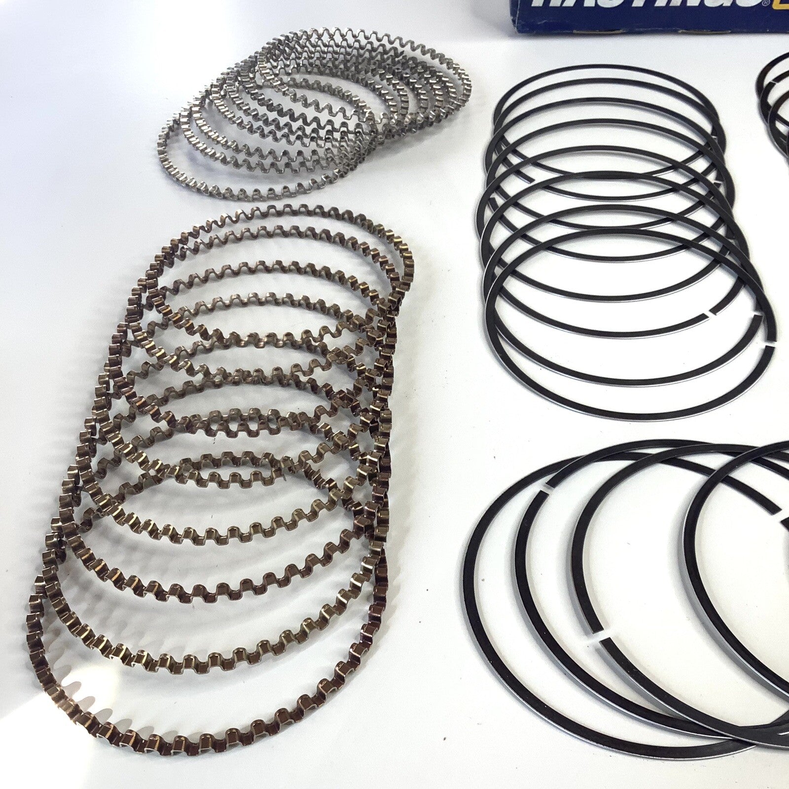 NOS Hastings AMC 8 Cyl Piston Rings, 2 Short Of Full Set, Bore Width 4.080 - Bluemoon Classic Parts