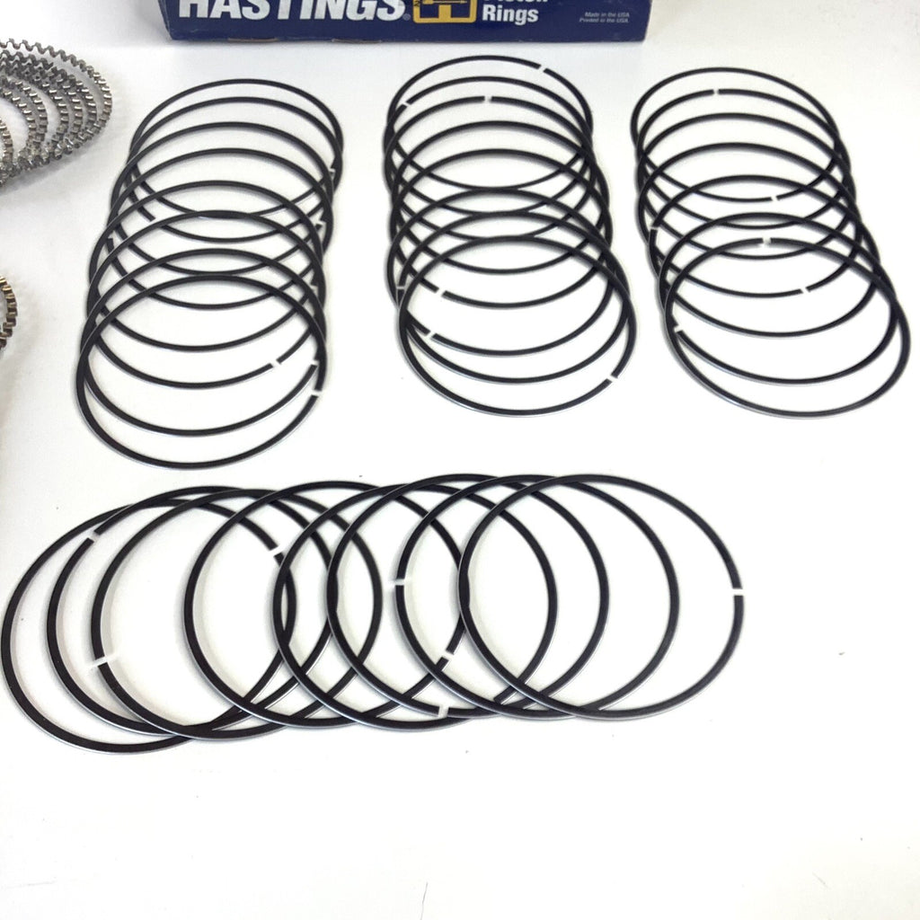 NOS Hastings AMC 8 Cyl Piston Rings, 2 Short Of Full Set, Bore Width 4.080 - Bluemoon Classic Parts