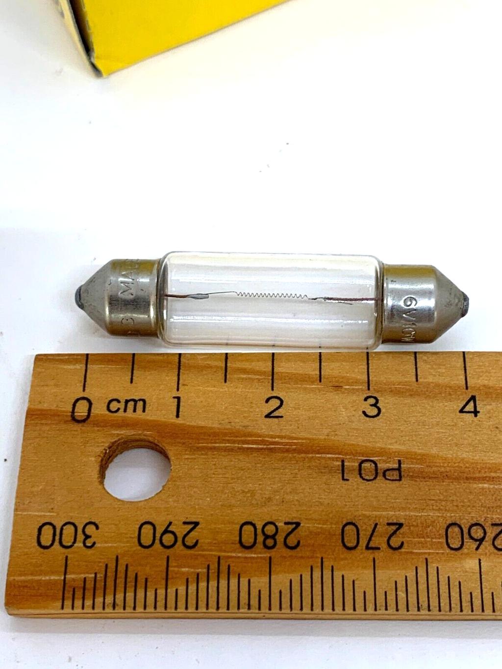 6V Festoon Bulbs Box of  10 NOS Hella 6V 42mm 10w May Suit 1959-1967 Volkwagen Beetle - Bluemoon Classic Parts