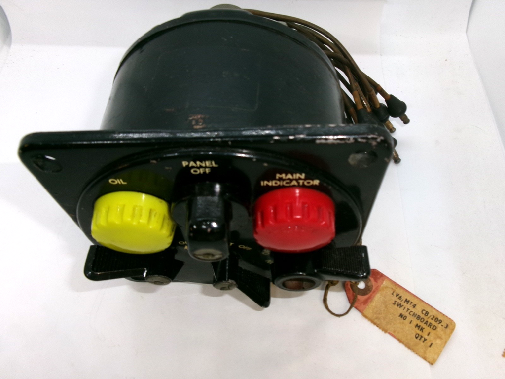 OEM NOS FV157924 Mark I No. 1 Switchboard 1951-56 Mk I Military Austin Champ - Bluemoon Classic Parts