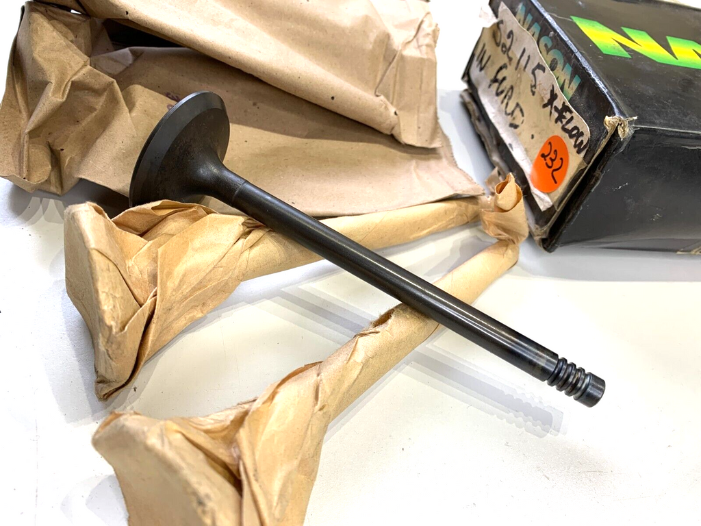 New Old Stock 'Old School' Nason Ford X Flow 6 cylinder Inlet Valves - Bluemoon Classic Parts