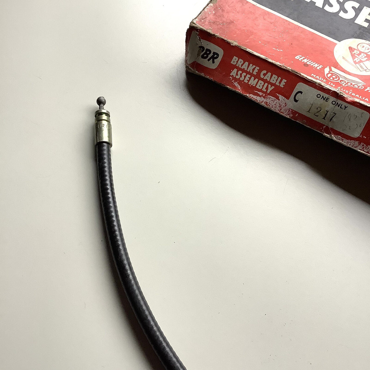 NOS PBR Handbrake Cable 1954-55 Dodge Truck 1-08AD to 2-33A 3 & 4 Spd, Australia - Bluemoon Classic Parts