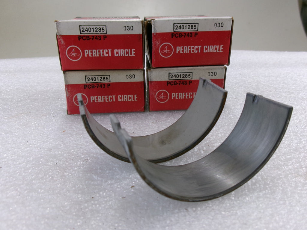 NOS PC USA Connecting Rod Bearings x 4 sets .010 Chevrolet V8 348 396 427 454 - Bluemoon Classic Parts