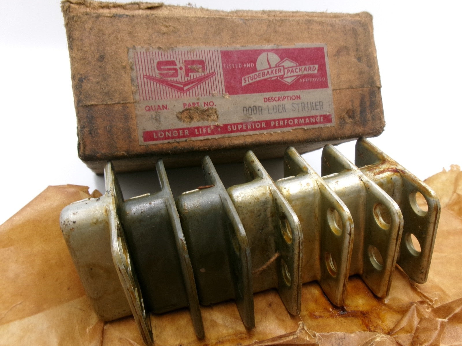 NOS OEM 1938-1948 Studebaker Commander Champion Buick 40 50 70 Door Striker + - Bluemoon Classic Parts